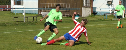 SD FK Jaroměř - SK Týniště n. O., 1.9.2019, foto: Václav Mlejnek